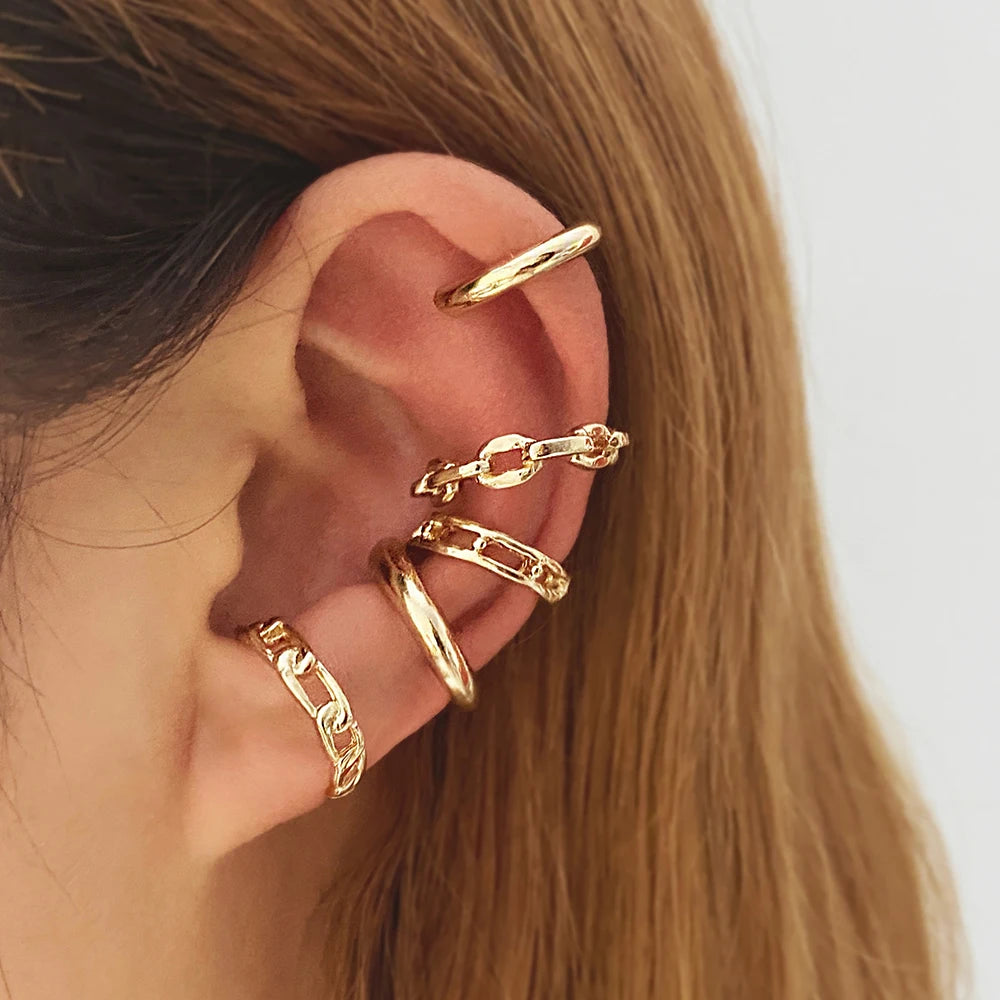 Vintage Gold Non-Piercing Ear Clips