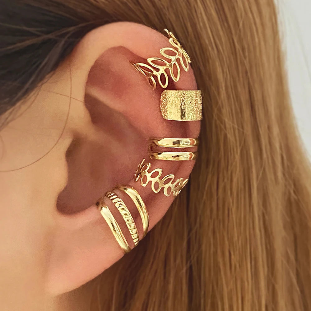 Vintage Gold Non-Piercing Ear Clips