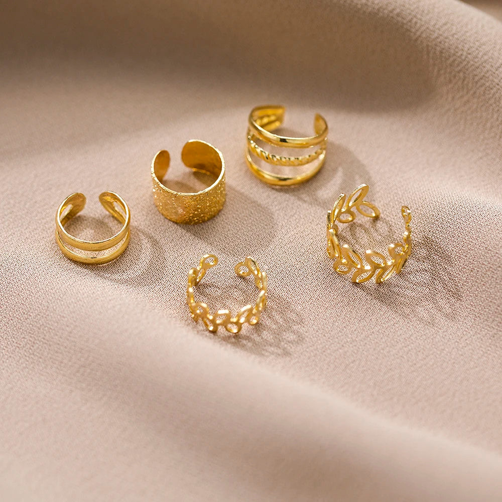 Vintage Gold Non-Piercing Ear Clips