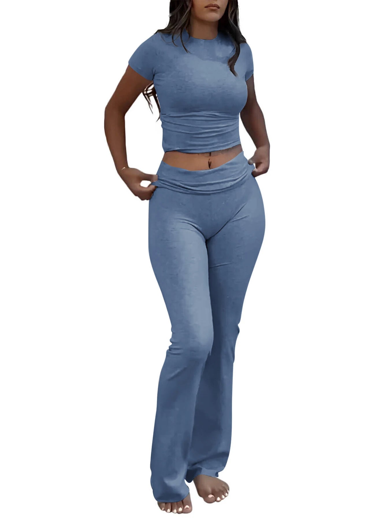 Casual Workout Two Piece Outfits