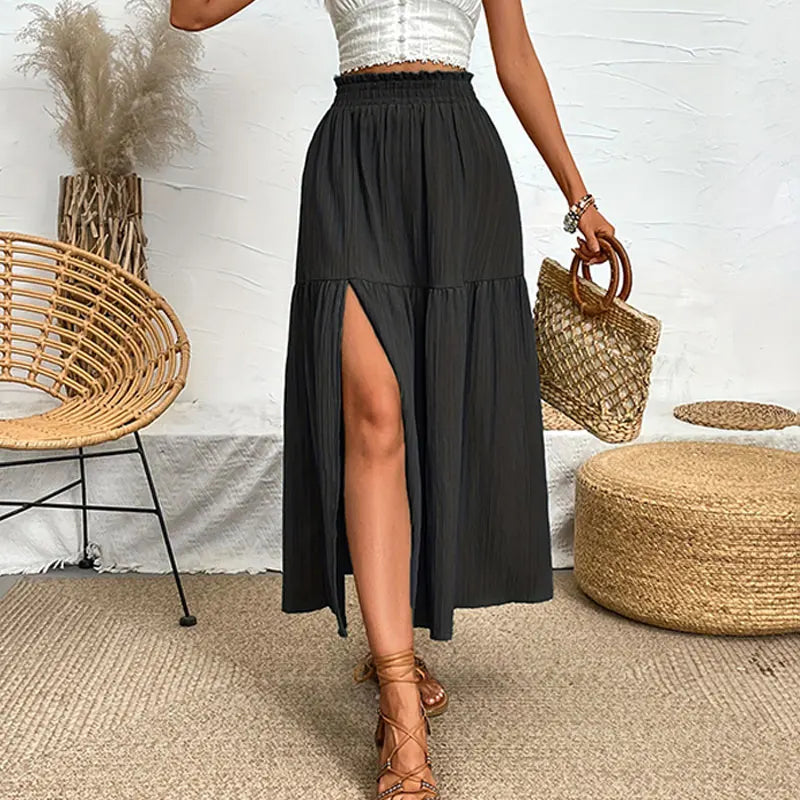 Fashion Bohemian Midi Skirt