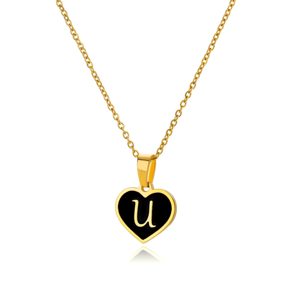 Initial Letter Necklaces