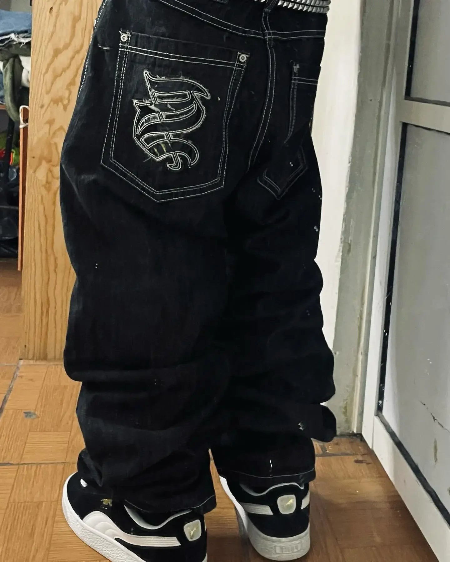 Y2K Stitching Fashion Jeans