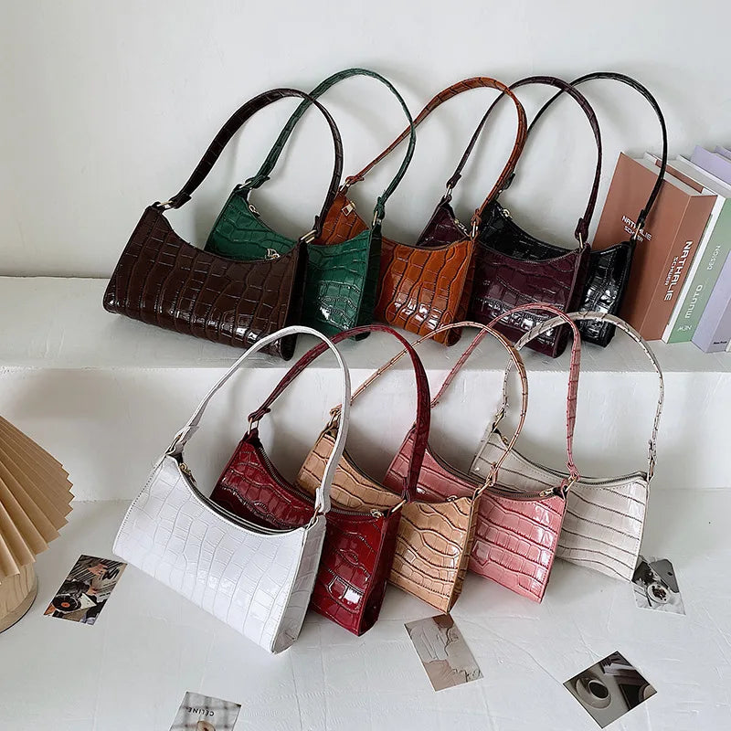 Alligator Pattern Handbags