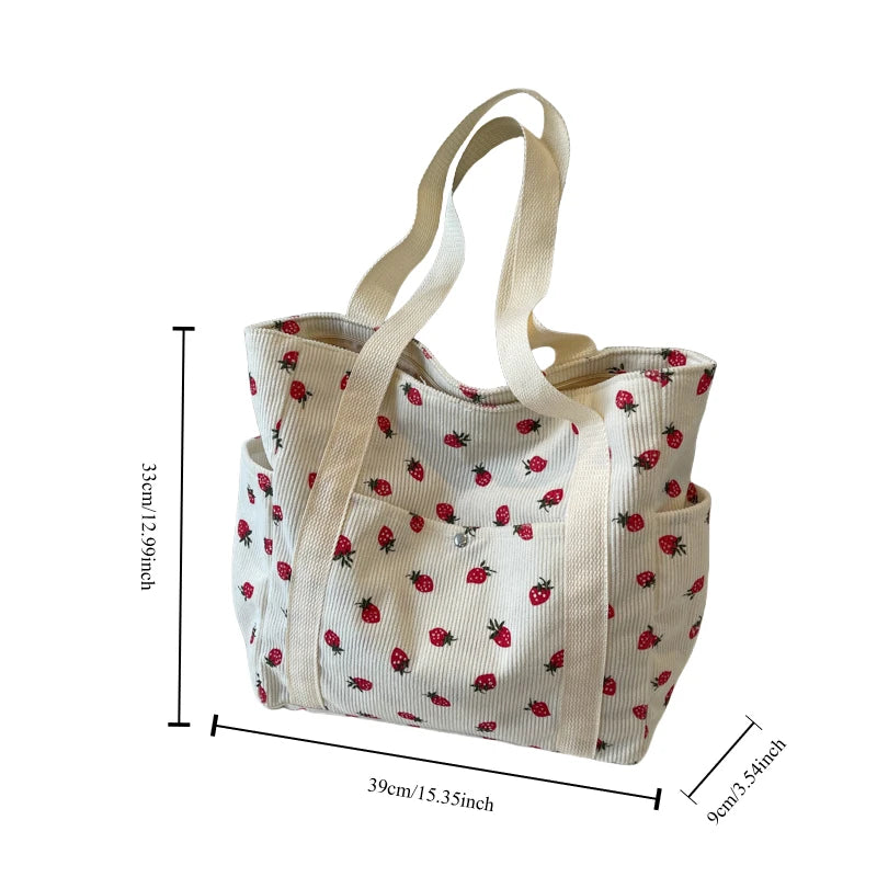 Strawberry shoulder bag
