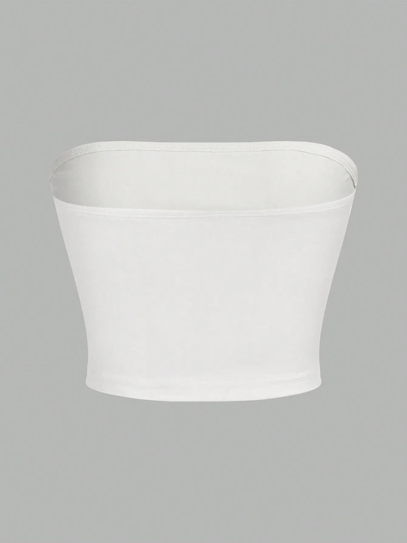 Strapless vest sleeveless crop top