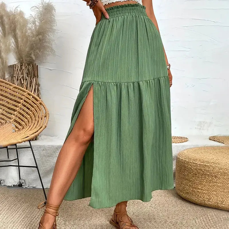 Fashion Bohemian Midi Skirt