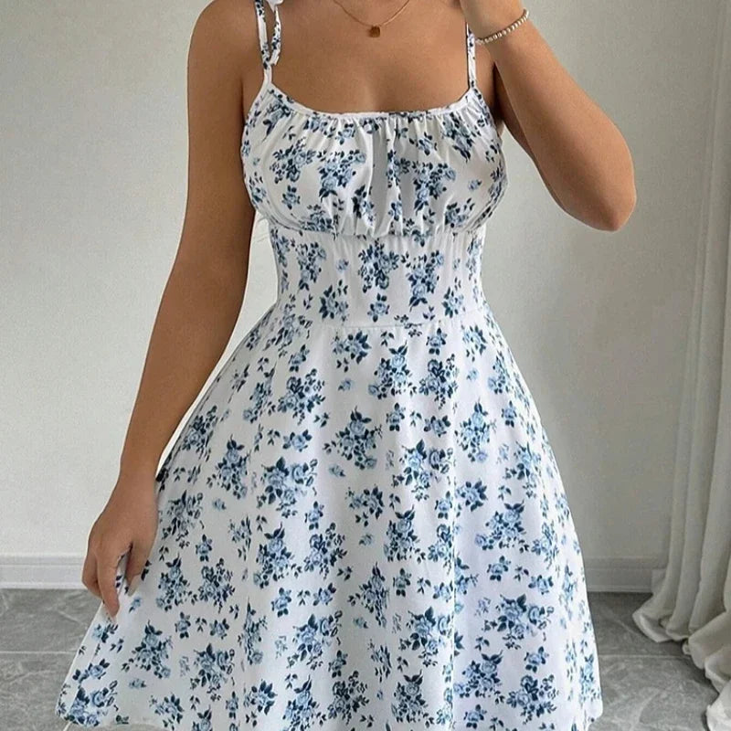 Floral Short Dress