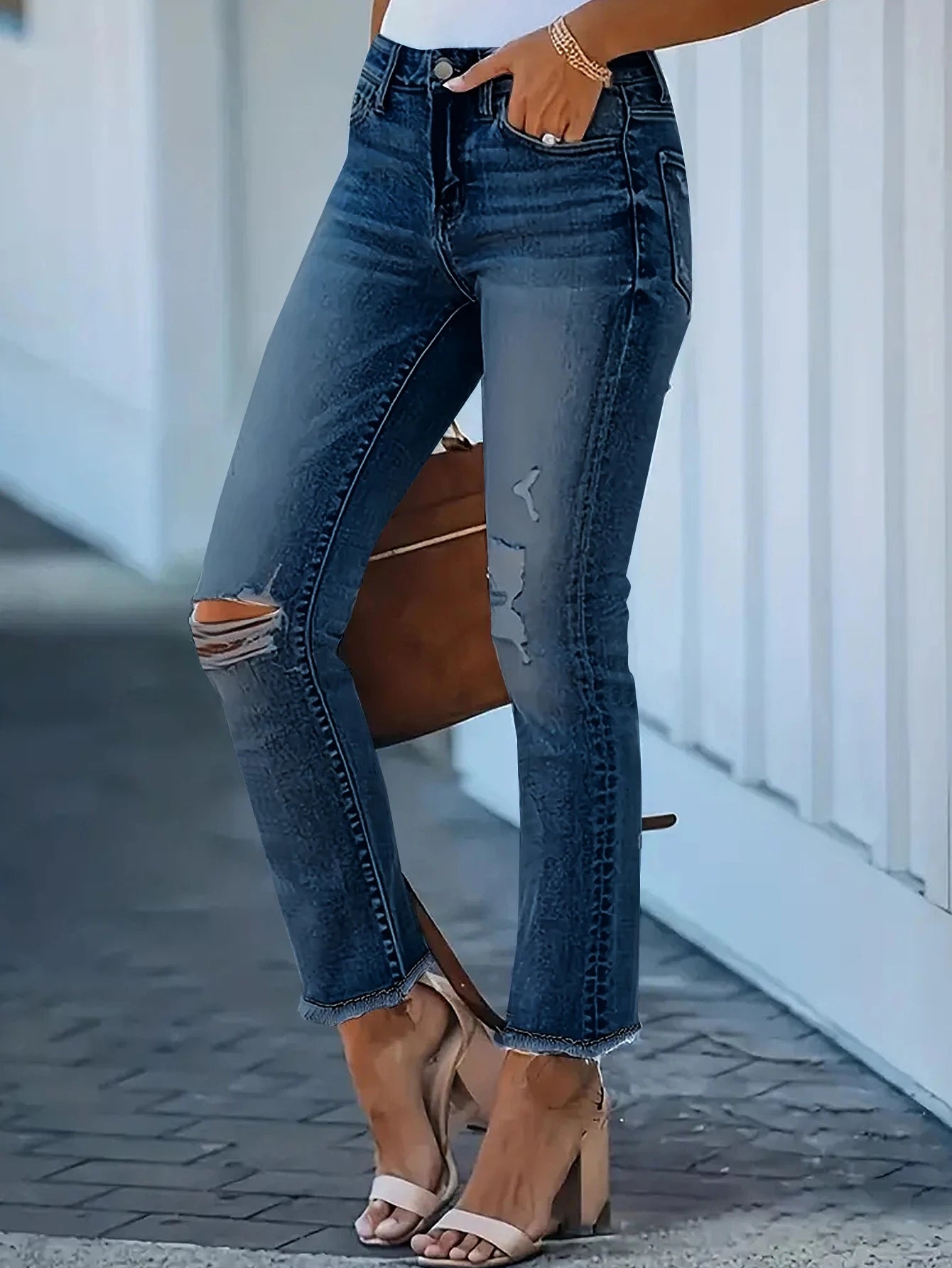 Stretch skinny jeans