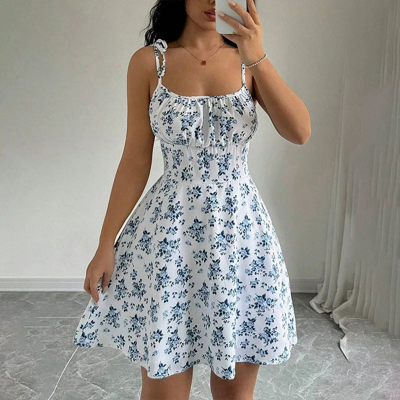 Women's Summer Floral Short Dress