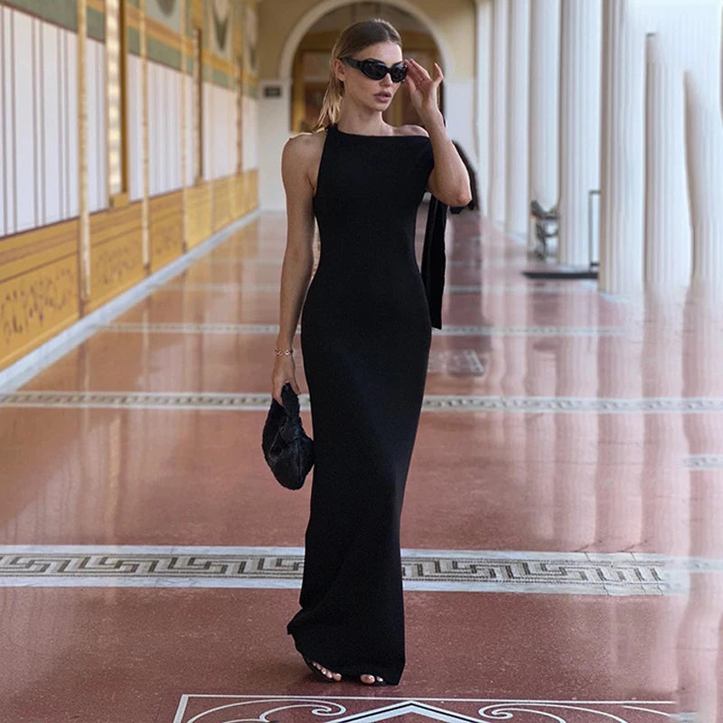 O-Neck Sleeveless Dress