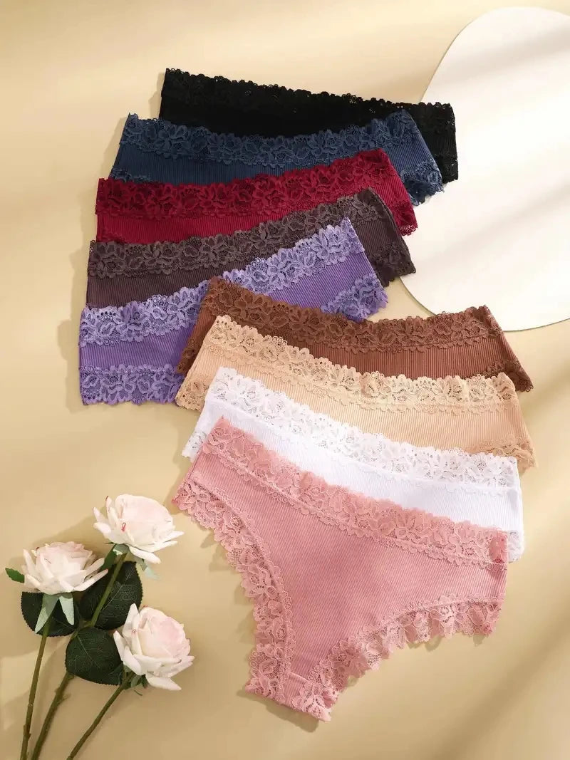 5Pcs/set Women Cotton Panties