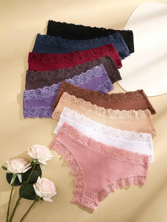 5Pcs/set Women Cotton Panties