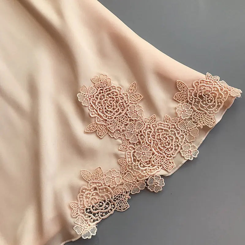 Pajamas Women's Silk Nightdress