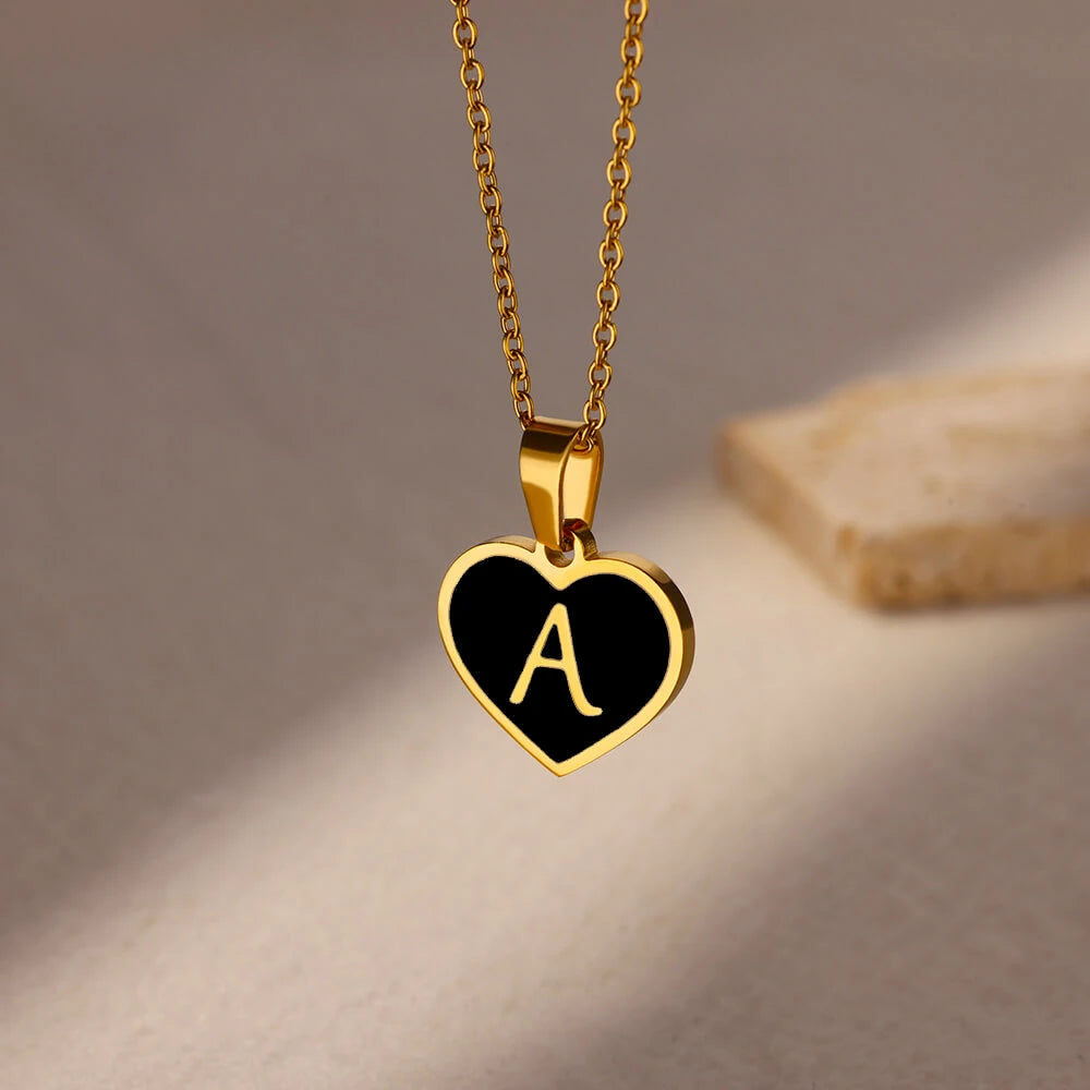 Initial Letter Necklaces